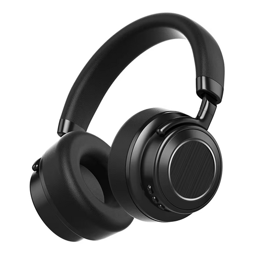 Premium Retro Over-Ear Headphones | Active Noise Cancelling & 40Hr Battery
