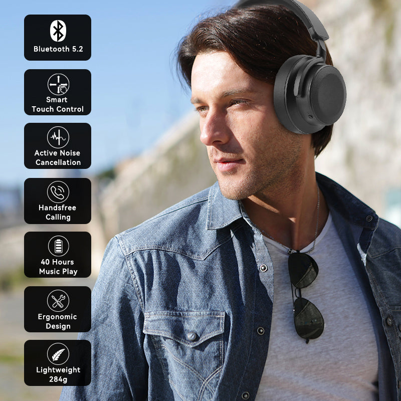 EG 124v5.3 – Hybrid ANC Wireless Headphones