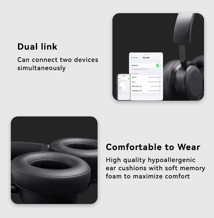 EG 124v5.3 – Hybrid ANC Wireless Headphones