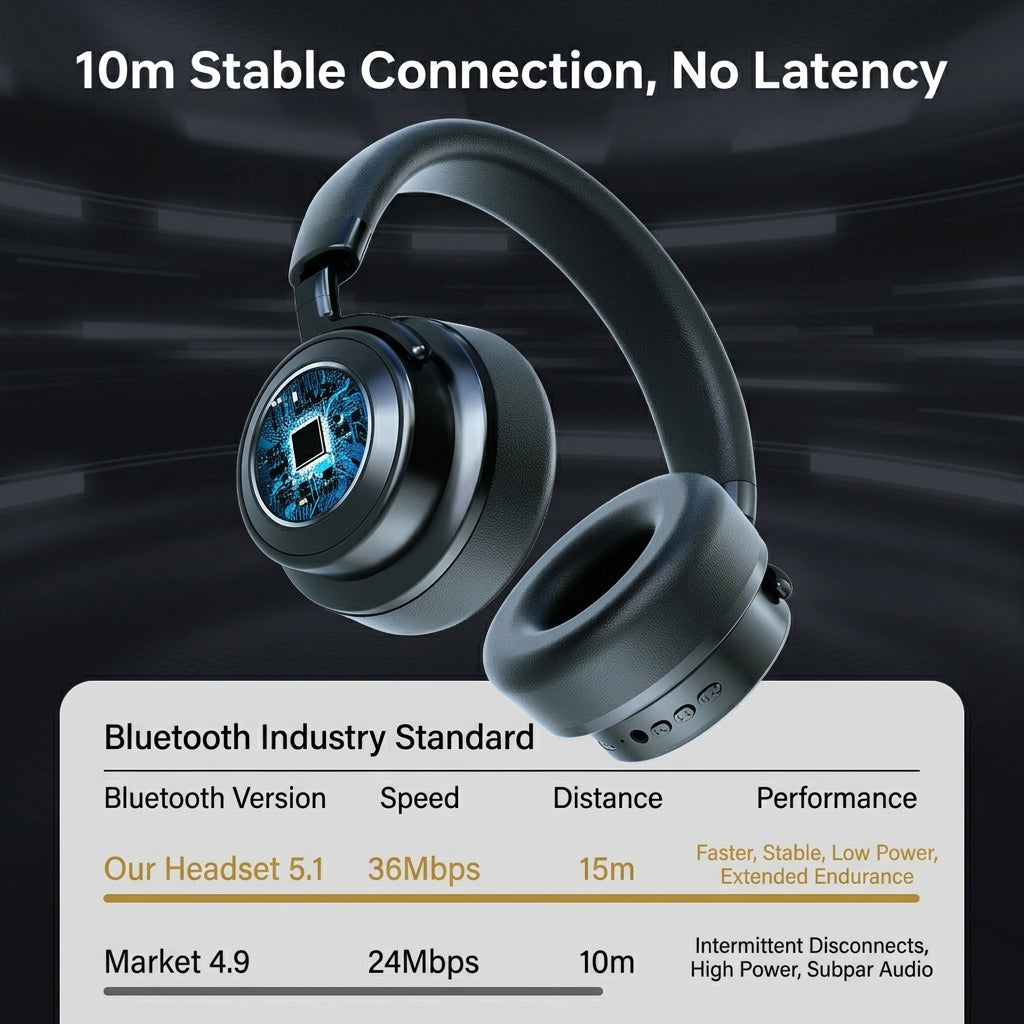 EG 124v5.3 – Hybrid ANC Wireless Headphones